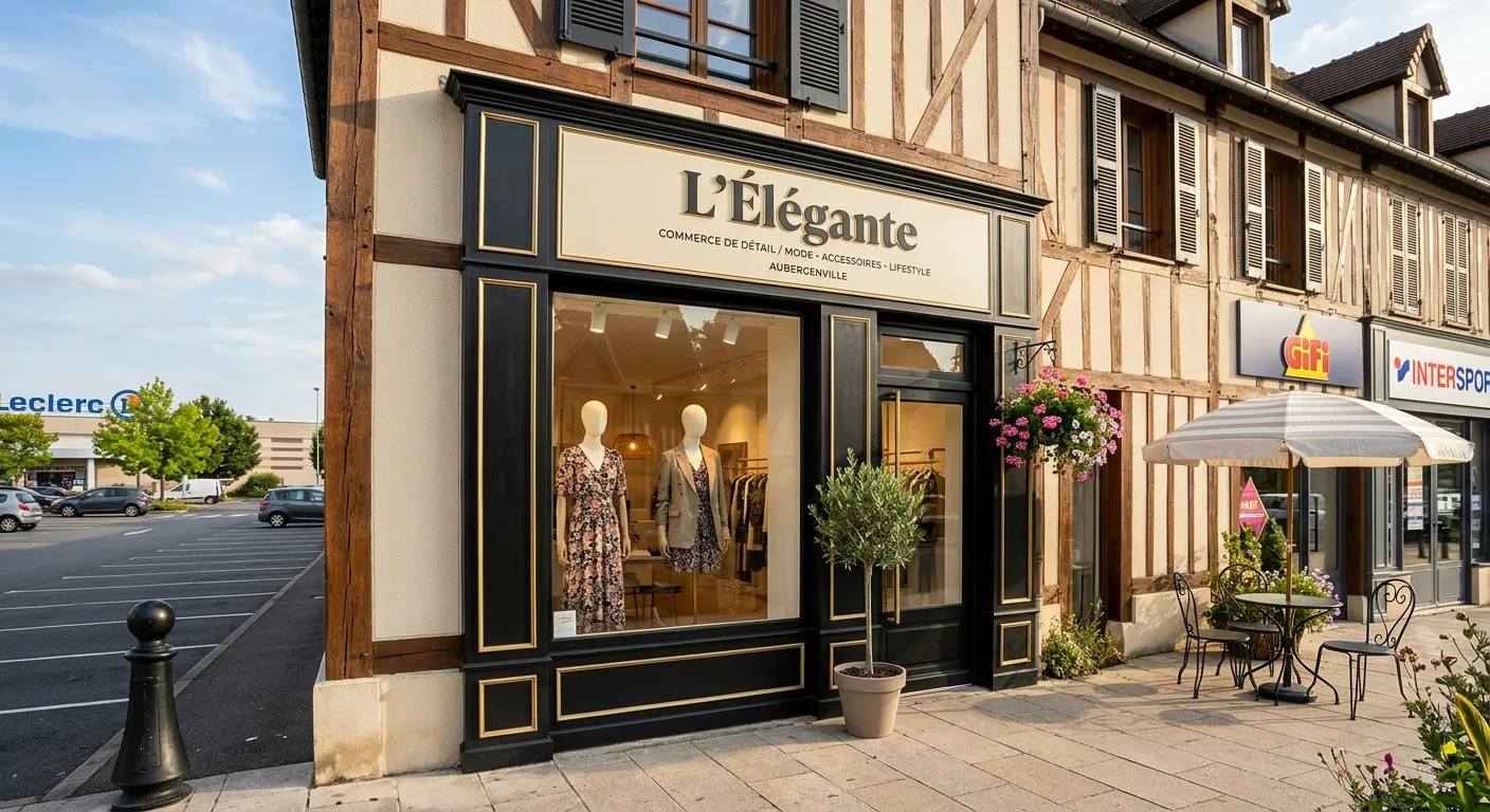 Local commercial à louer à Aubergenville