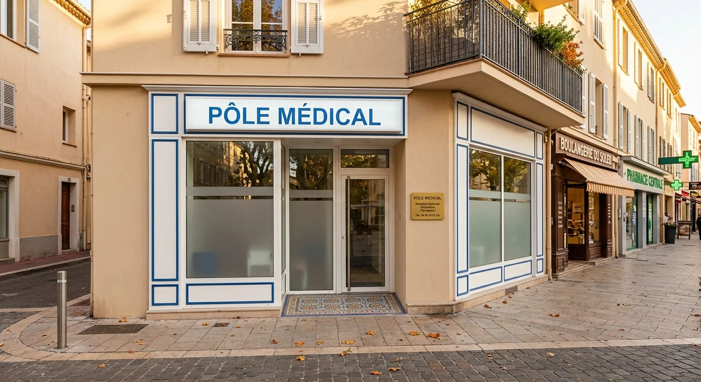 Local commercial à louer à Saint-Laurent-Du-Var 