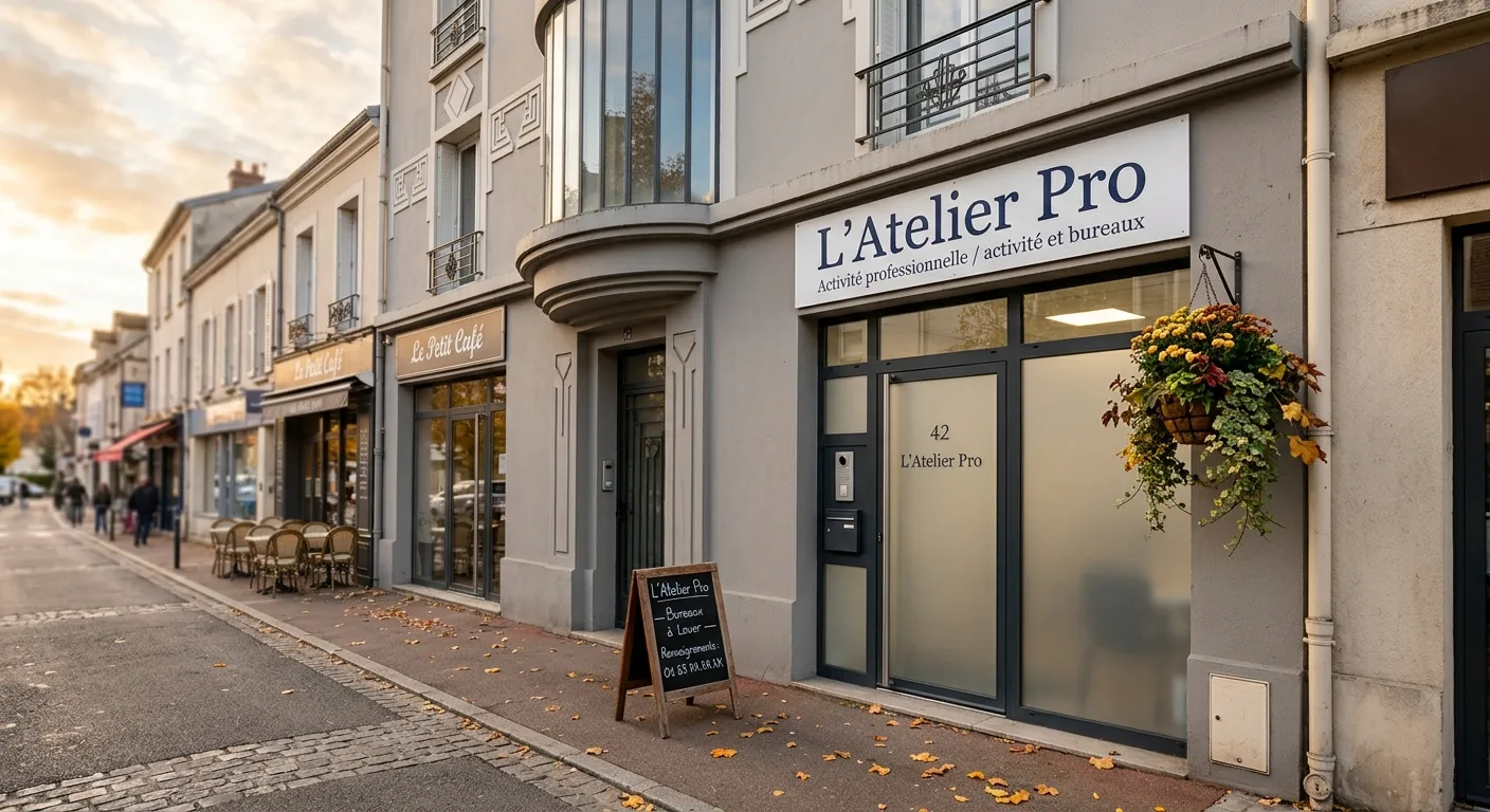 Local commercial à louer à Villejust 