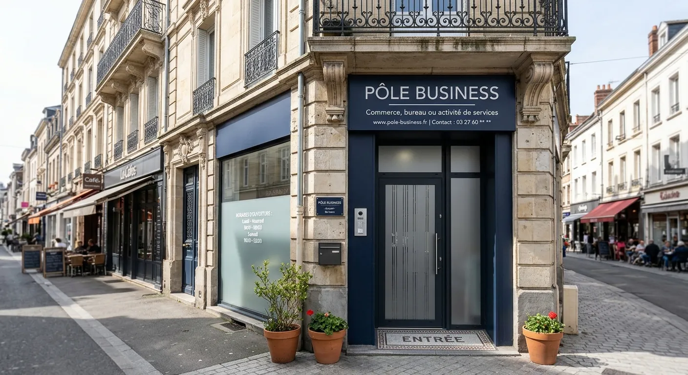 Local commercial à louer à Maubeuge 