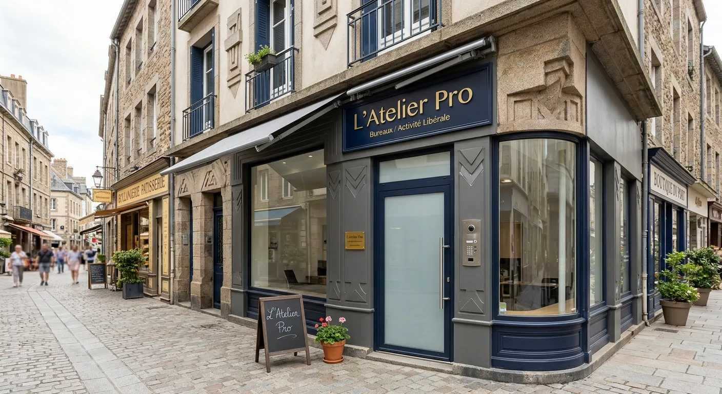 Local commercial à louer à Saint-Malo 