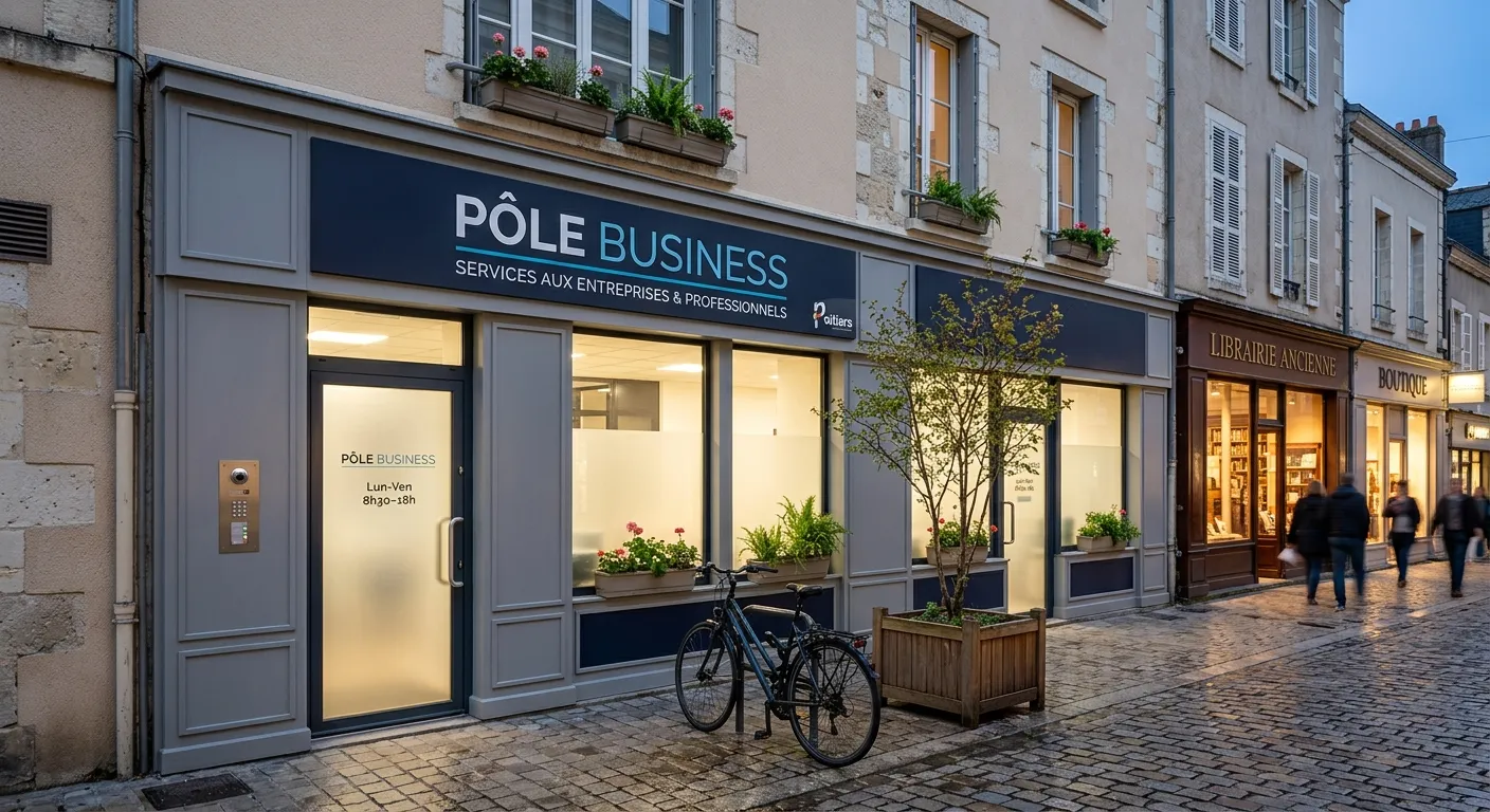 Local commercial à louer à Poitiers 