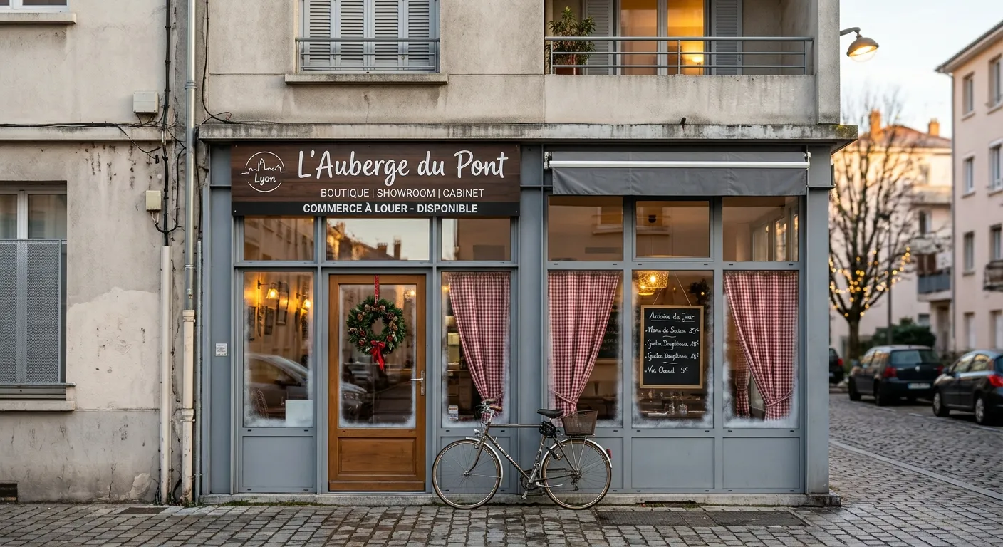 Local commercial à louer à Lyon