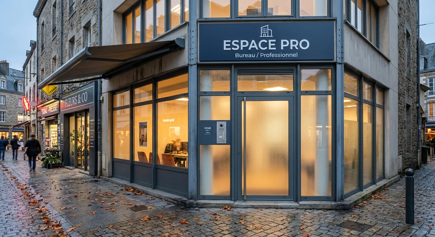 Local commercial à louer à Vannes