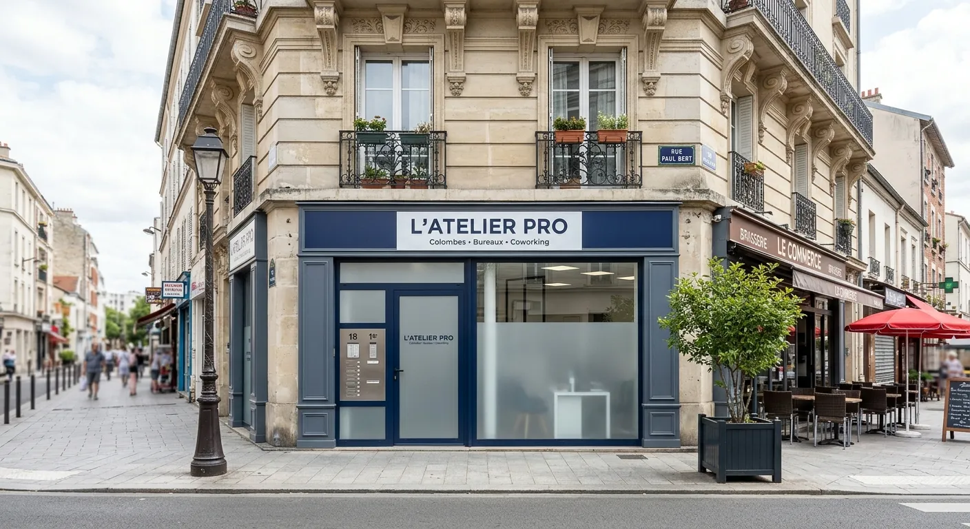 Local commercial à louer à Colombes 