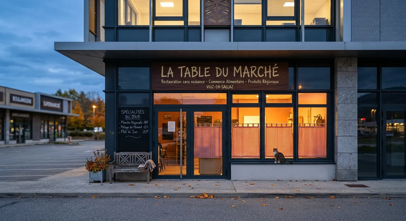 Local commercial à louer à Viuz-en-Sallaz 