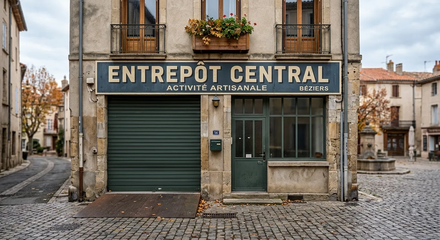 Local commercial à louer à Béziers 